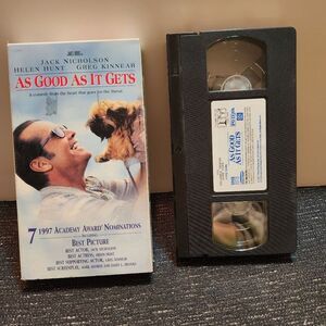 🖤 As Good as It Gets VHS Tape 1998